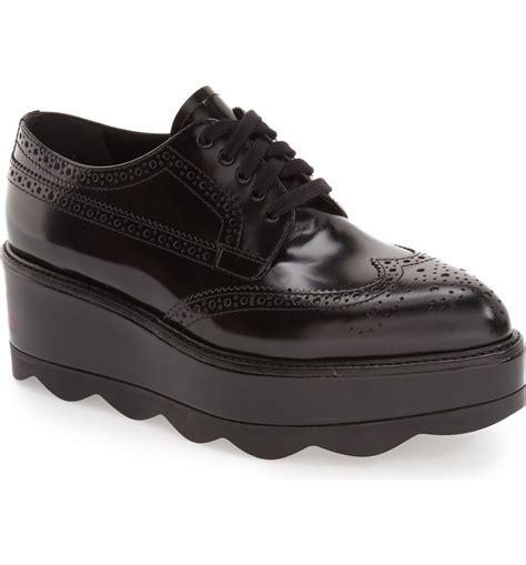 prada sport oxfords women|prada women's oxford shoes.